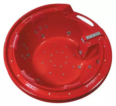 Акриловая ванна Gemy G9090 O красная