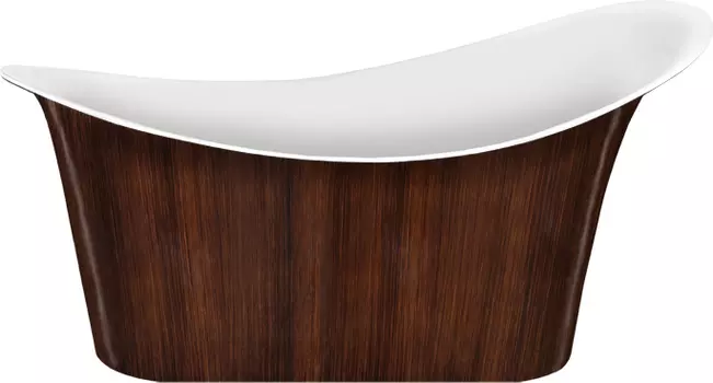 Акриловая ванна Lagard Tiffany Brown Wood