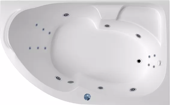 Акриловая ванна Marka One Diana 01ди1710пГМпр Премиум, 170x105 R