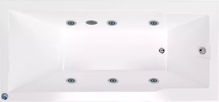 Акриловая ванна Marka One Raguza 01ра1990ГМэк Эконом, 190x90