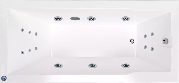 Акриловая ванна Marka One Raguza 01ра1990ГМпр Премиум, 190x90