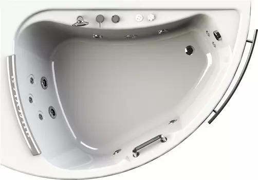 Акриловая ванна Радомир Альбена Комфорт Gold левая