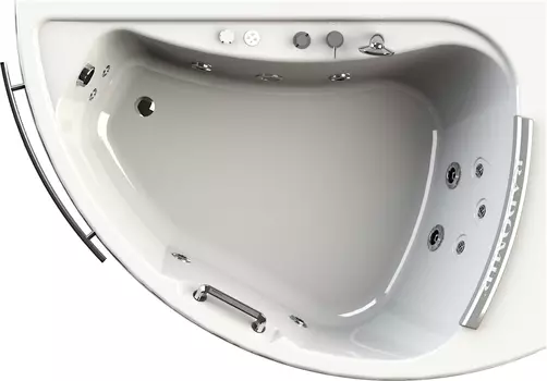 Акриловая ванна Радомир Альбена Комфорт Gold правая