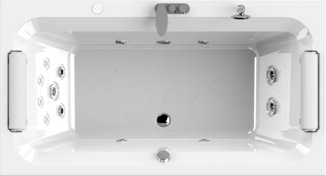 Акриловая ванна Радомир Хельга Комфорт White