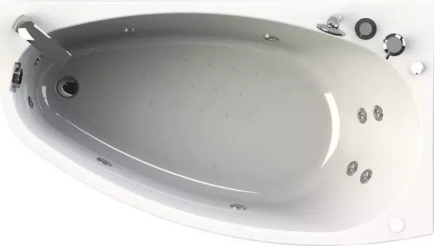 Акриловая ванна Радомир Орсини Стандарт White правая