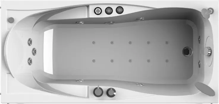 Акриловая ванна Радомир Парма Стандарт Bronze