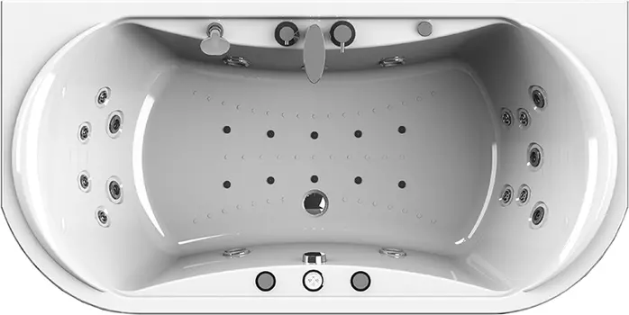 Акриловая ванна Радомир Титан Комфорт Bronze