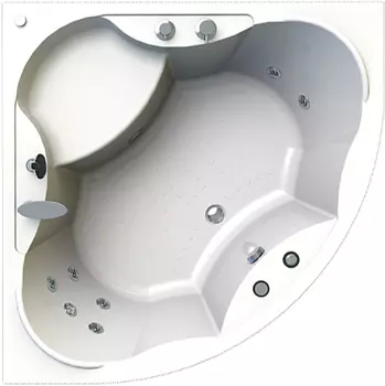 Акриловая ванна Radomir Верона Релакс Chrome