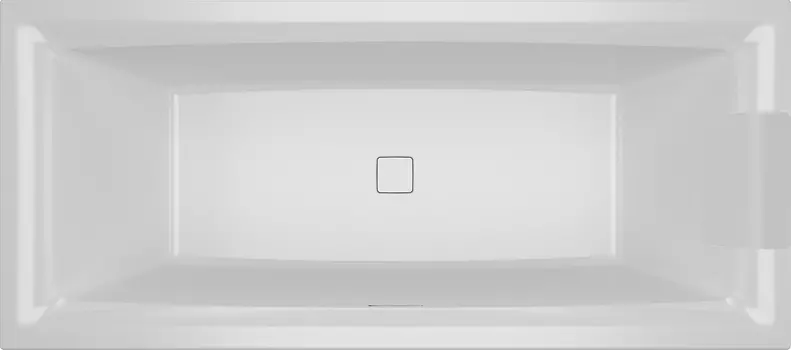 Акриловая ванна Riho Still Square 170x75 подголовник справа