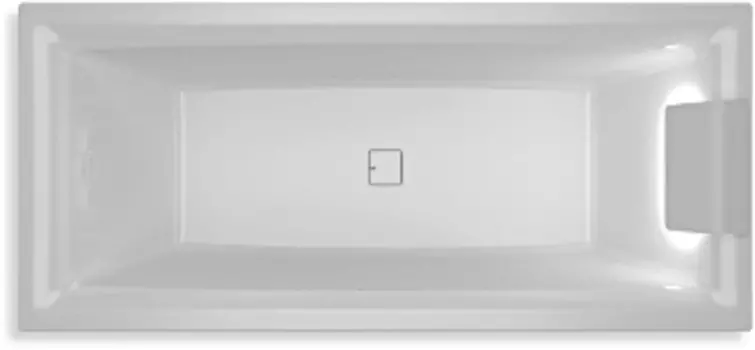 Акриловая ванна Riho Still Square B099033005 180х80 R LED (через перелив)