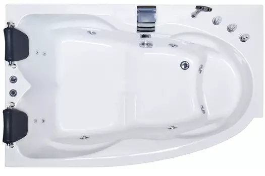 Акриловая ванна Royal Bath SHAKESPEARE COMFORT 170х110х67 L с гидромассажем