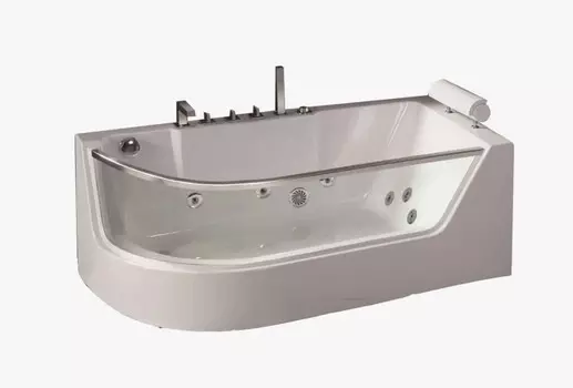 Акриловая ванна WeltWasser WW HB Alster 170х80 WT R с гидромассажем