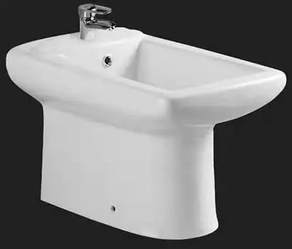 Биде напольное CeramaLux N 9104C прямоугольное