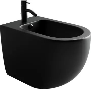 Биде напольное Ceramicanova Metropol CN4005MB черное матовое