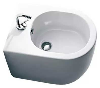 Биде напольное Kerasan Flo 312001 с креплением