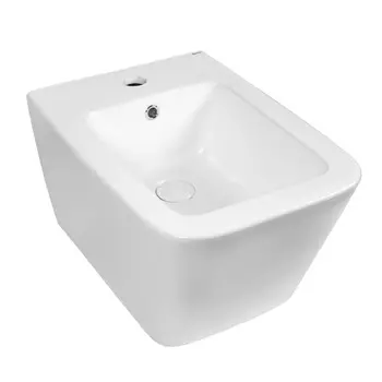 Биде подвесное Bond Cube F04-20 с переливом, белый