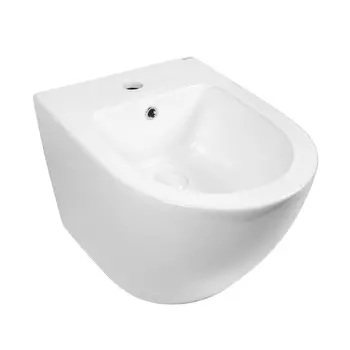 Биде подвесное Bond Oval F01-20 с переливом, белый