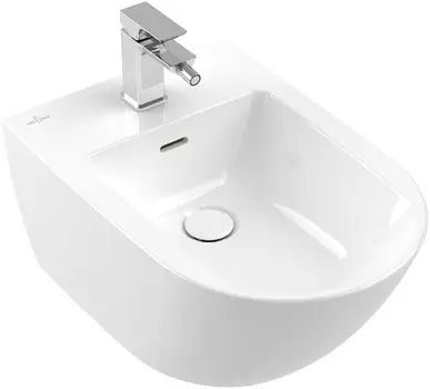 Биде подвесное Villeroy & Boch Antao 541100R1 альпийский белый CeramicPlus