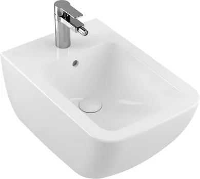 Биде подвесное Villeroy & Boch Venticello 4411 00R1 CeramicPlus alpin
