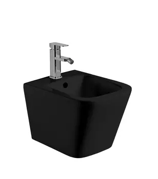 Биде подвесное WeltWasser SK GELBACH 005 MT-BL черный матовый