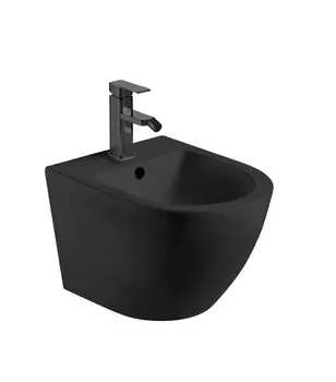 Биде подвесное WeltWasser SK MERZBACH 005 MT-BL черный матовый