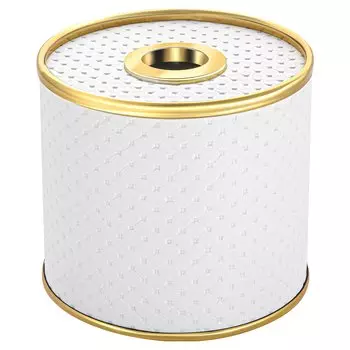 Бокс для салфеток Geralis S-PWG белая, золото