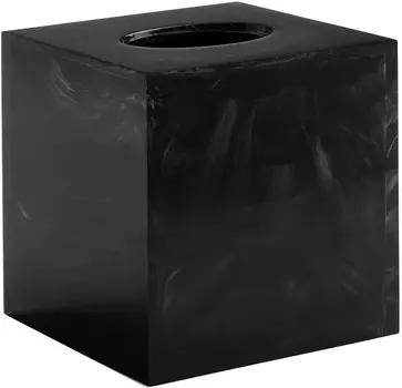 Бокс для салфеток Kassatex Ducale Black ADE-TH-BW