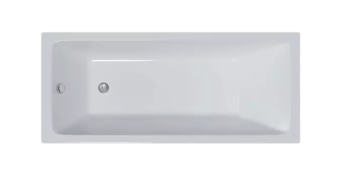 Чугунная ванна Aquatek Альфа 170х75 эмалированная