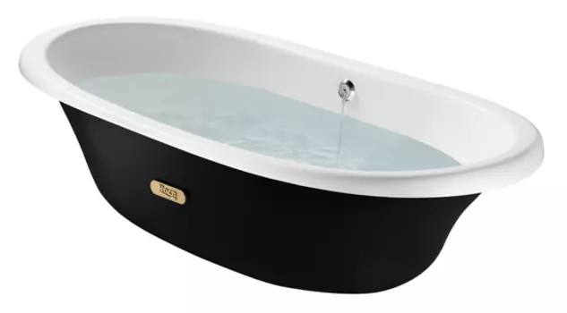 Чугунная ванна Roca Newcast Black 170х85 см 233650002