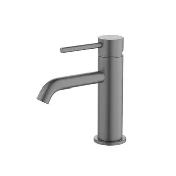 Смеситель для раковины Aquatek Европа AQ1310BGM черный хром шлифованный