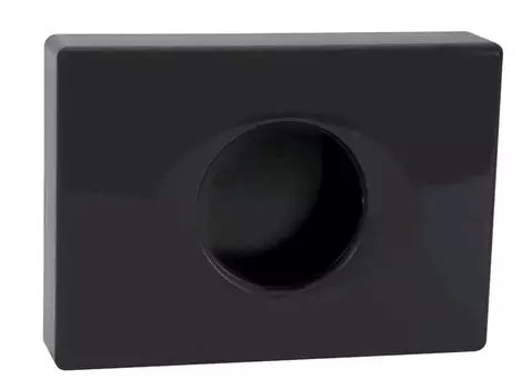 Держатель Bemeta Dark 101403030 для пластиковых мешков, черный