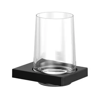 Держатель для стаканов Keuco Edition 11 11150379000 черный матовый