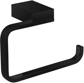 Держатель туалетной бумаги Aquanet 5686MB чёрный