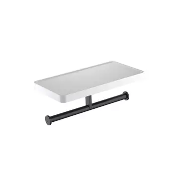 Держатель туалетной бумаги Aquatek Европа AQ4919MB черный матовый