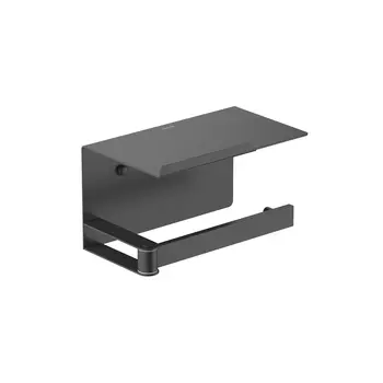 Держатель туалетной бумаги Aquatek Либра AQ4929MB черный матовый