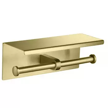 Держатель туалетной бумаги Aquatek Оберон AQ4909BG золото шлифованное