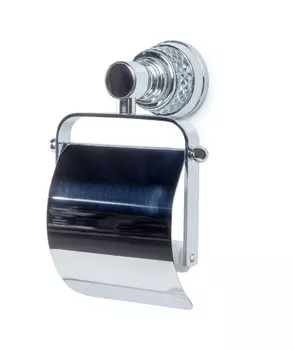 Держатель туалетной бумаги Boheme Aura 10241-CR с крышкой, хром