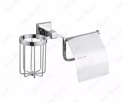 Держатель туалетной бумаги Felice Exclusivo B 1007-D с держателем освежителя