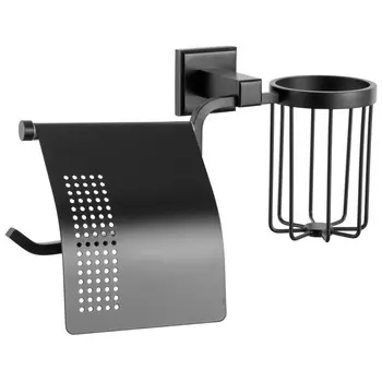 Держатель туалетной бумаги Felice Notte FL 1007-S N закрытый, с держателем освежителя