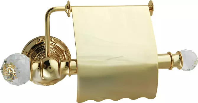 Держатель туалетной бумаги Migliore Cristalia 16827 золото