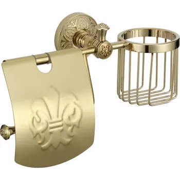 Держатель туалетной бумаги Savol S-L05851B золото