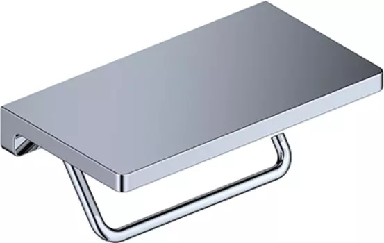 Держатель туалетной бумаги WasserKRAFT K-1425 с полкой для телефона