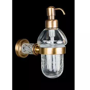 Дозатор Boheme Murano Cristal 10912-CRST-BR бронза