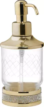 Дозатор Boheme Royal Cristal 10929-G настольный, золото