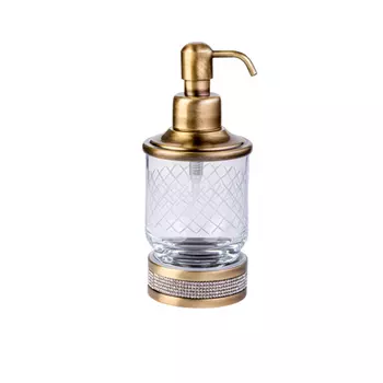 Дозатор Boheme Royal Cristal 10929-BR настольный, бронза