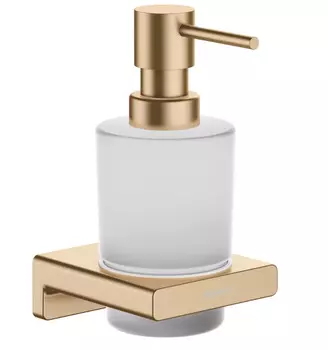 Дозатор Hansgrohe AddStoris 41745140 шлифованная бронза