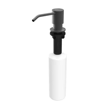 Дозатор Lemark Expert LM8201BLN для жидких моющих средств, черный