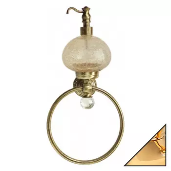 Дозатор Migliore Cristalia 16832 золото