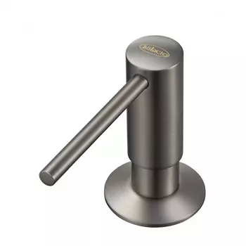 Дозатор Milacio Ultra MC.931.GM для моющего средства. вороненая сталь