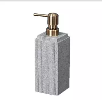 Дозатор жидкого мыла Kassatex Perla PRL-LD-67 серый/бронза